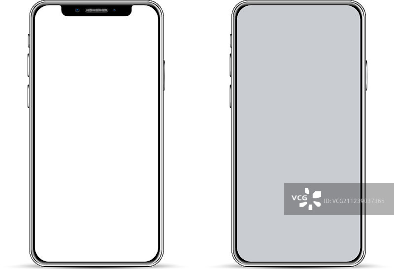 现代智能手机基本模板图片素材