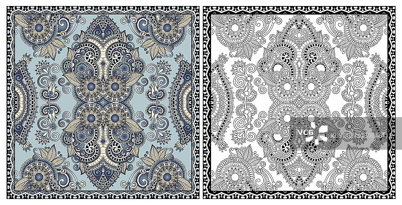 成人涂色书图片素材