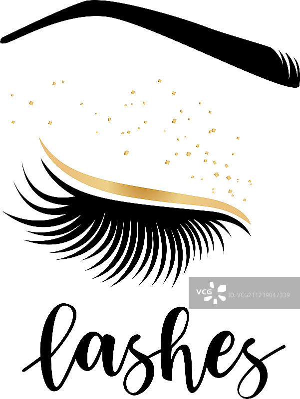 睫毛图片素材