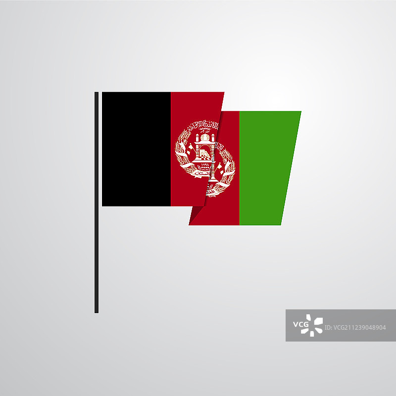 阿富汗国旗飘扬背景设计图片素材