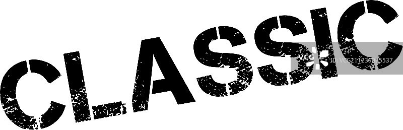 经典橡胶印章图片素材