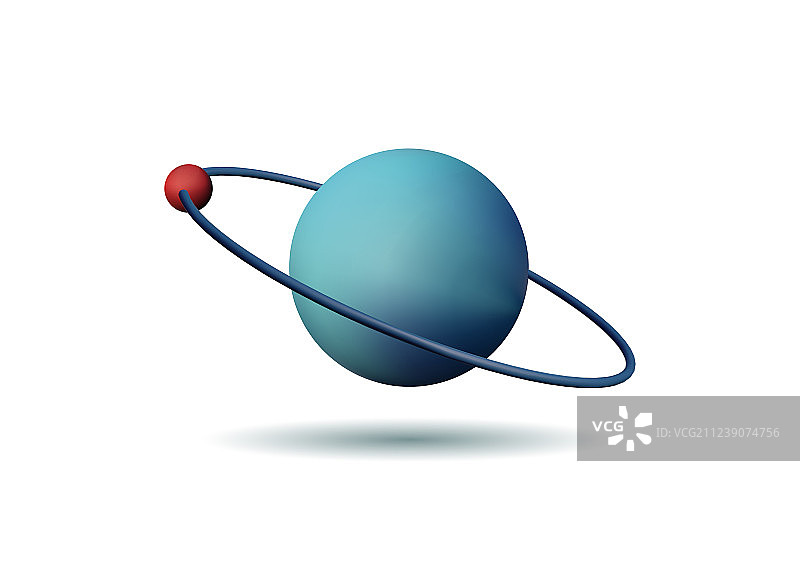 三维原子图片素材