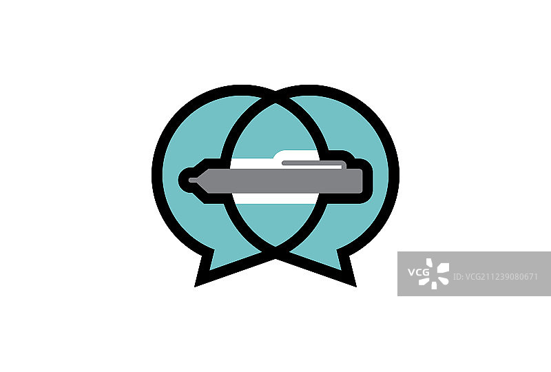 对话Logo设计图片素材