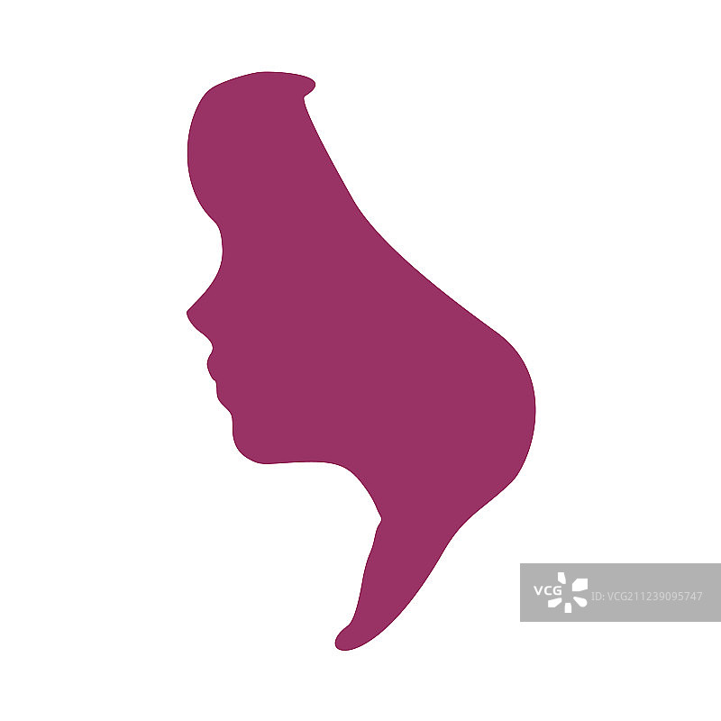 面部侧视图图片素材