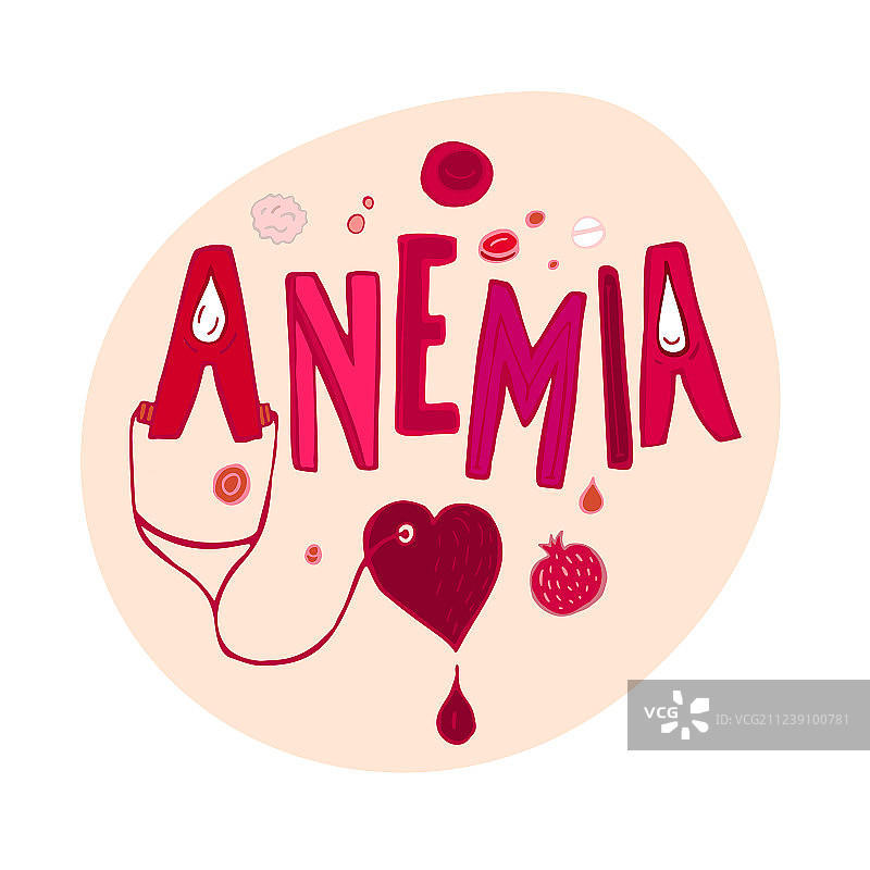 贫血涂鸦背景图片素材