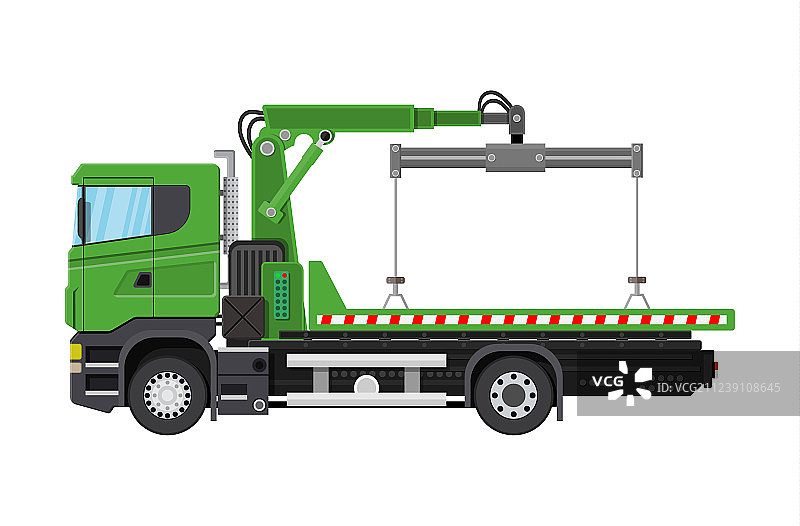 城市道路救援拖车服务图片素材