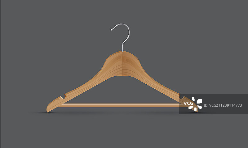 木制衣架图片素材