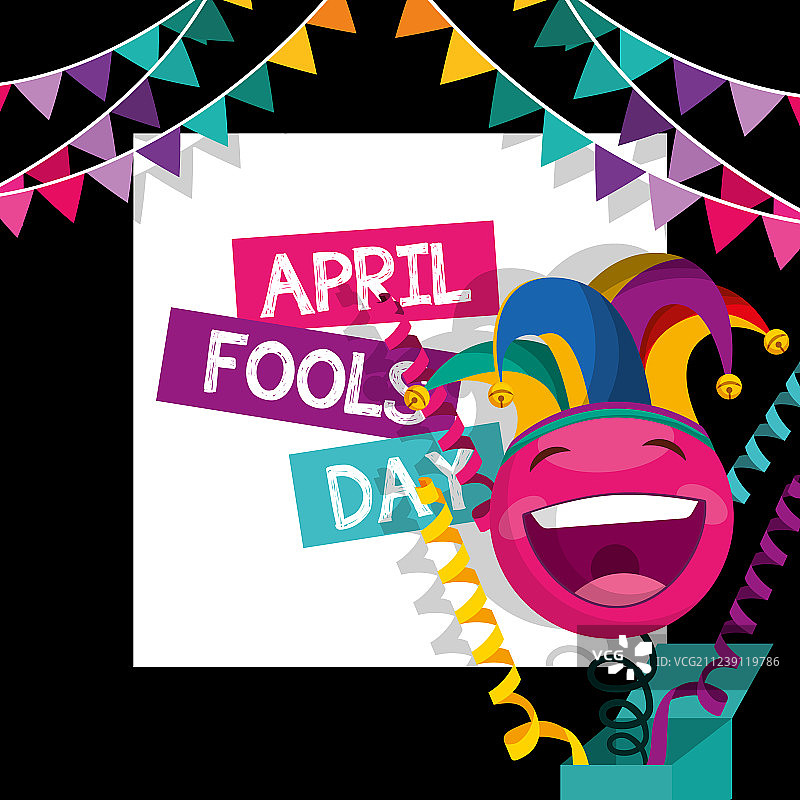 愚人节贺卡图片素材