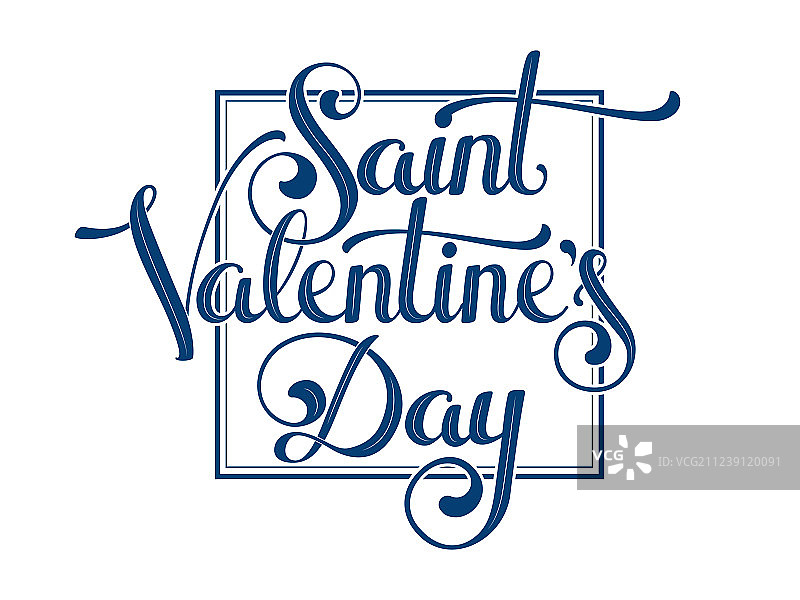 情人节手写字母图片素材