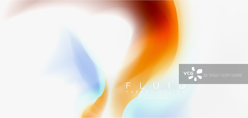 混合液体颜色流动抽象背景图片素材