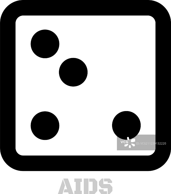 艾滋病概念图标图片素材