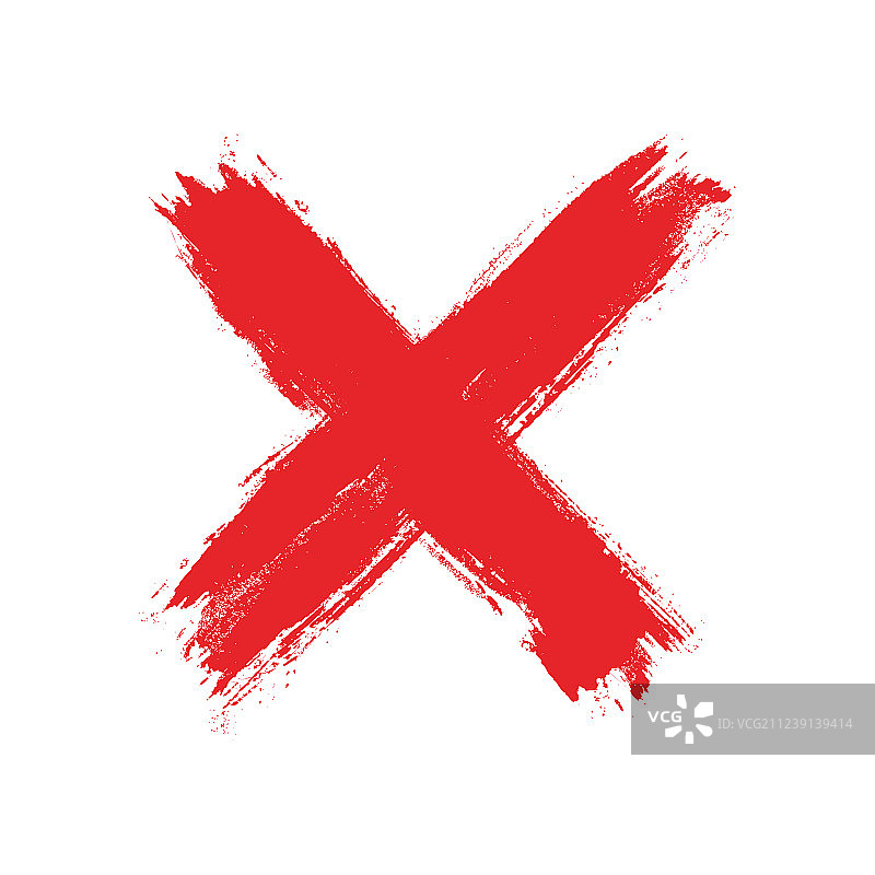 手绘十字架Grunge十字架图片素材