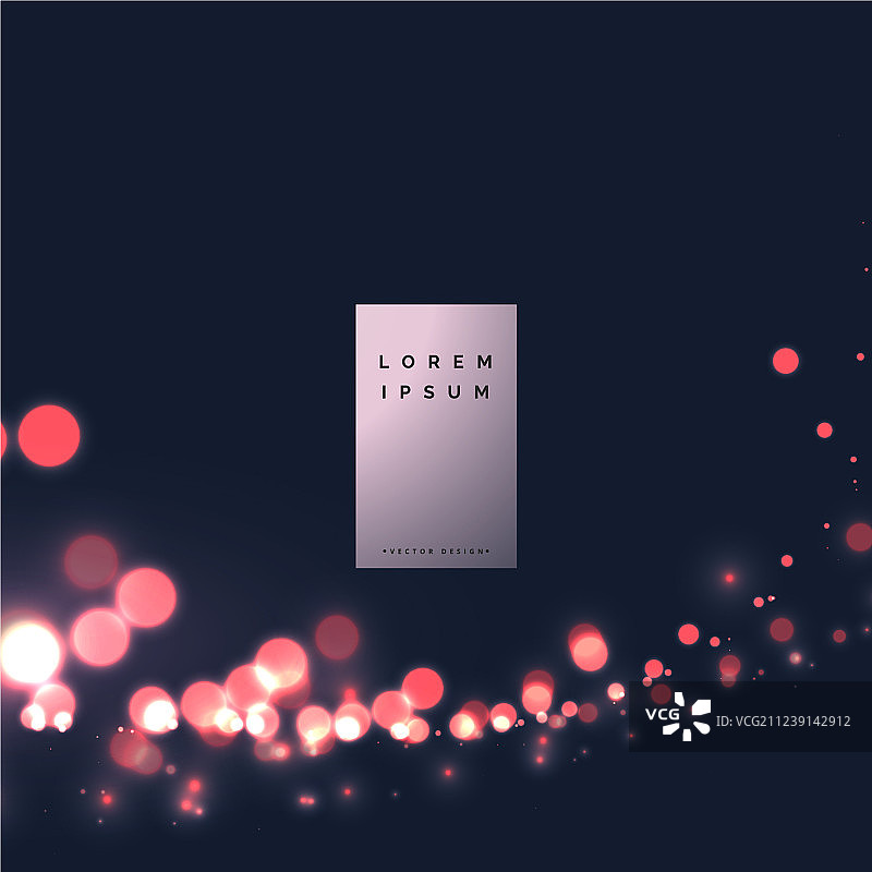 城市灯光散景背景图片素材