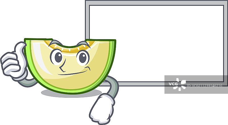 点赞的瓜类切片图片素材