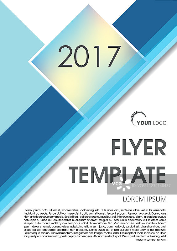 传单公司业务年报小册子图片素材