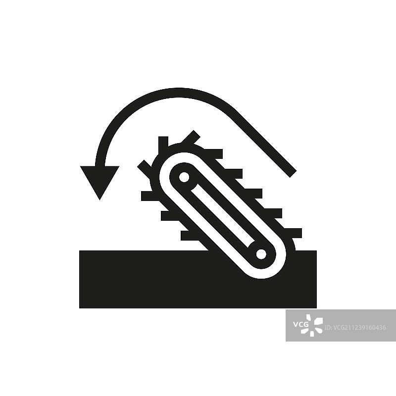 传送带和倾倒在煤堆中图片素材