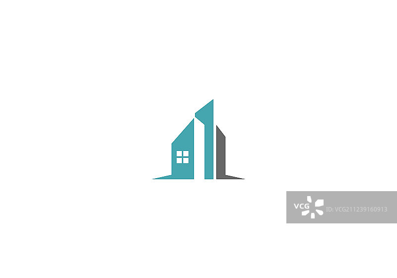 现代建筑房地产公司标志图片素材