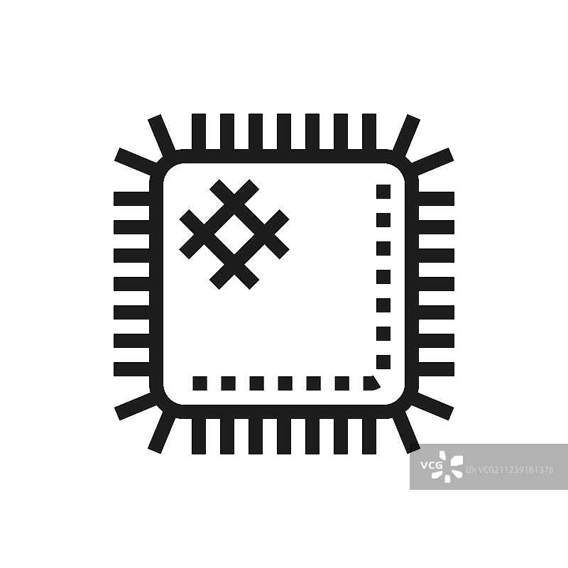 白色背景上的布贴图标图片素材