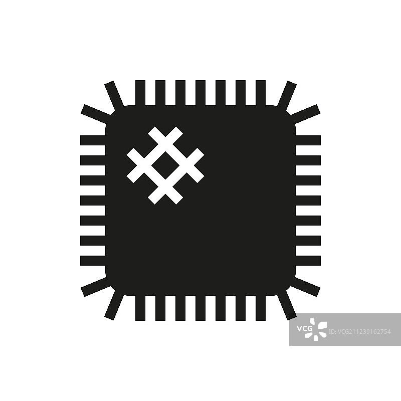 白色背景上的布贴图标图片素材