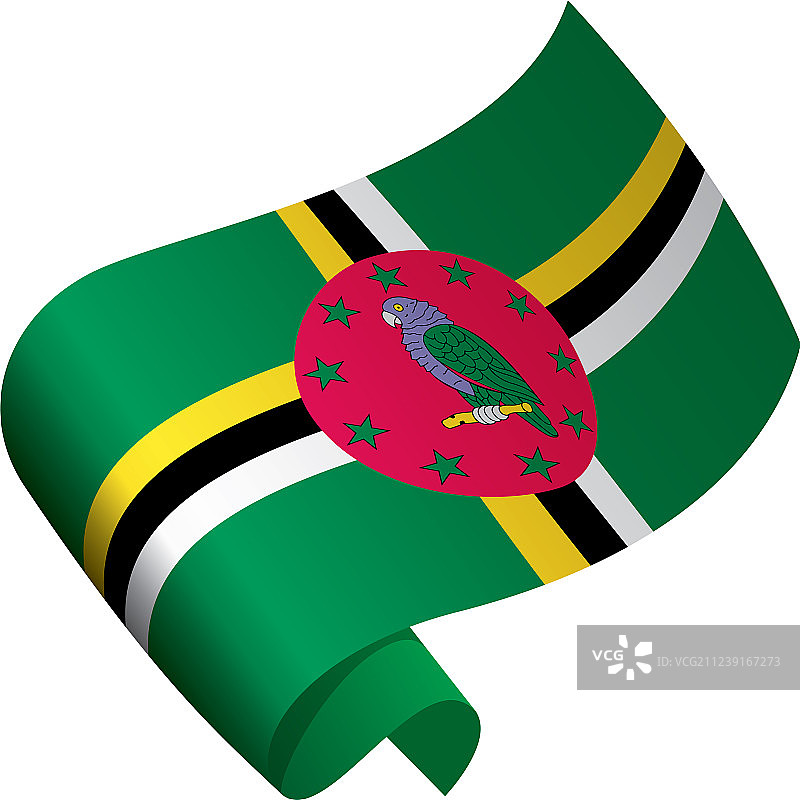 多米尼克国旗图片素材