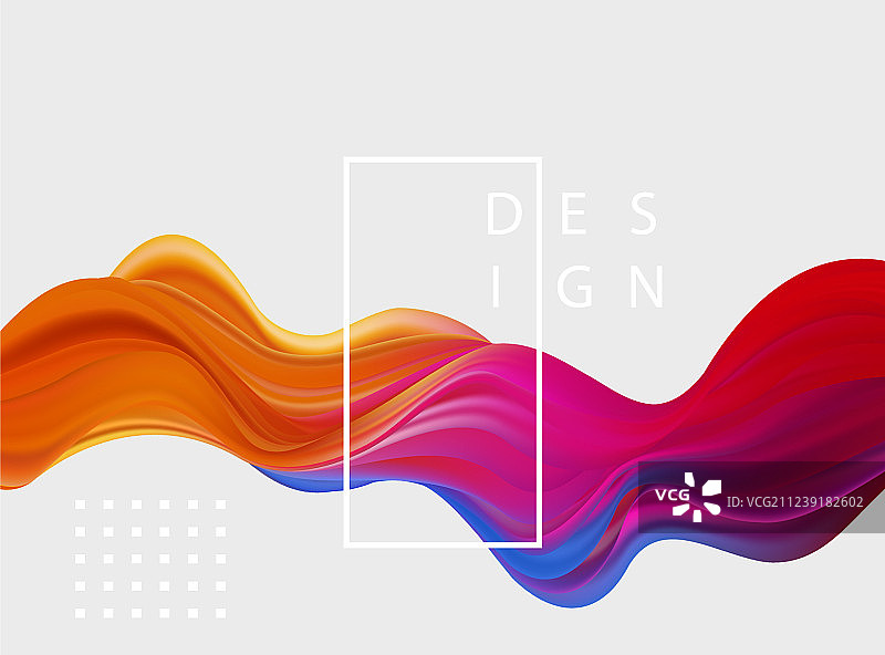 抽象彩色背景色流图片素材