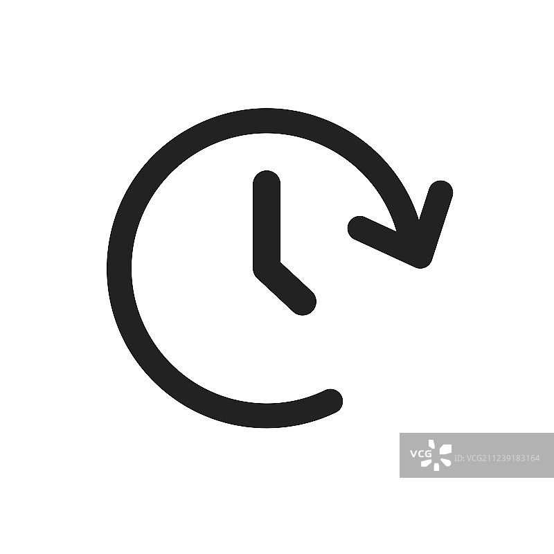 时钟时间图标24小时标志图片素材