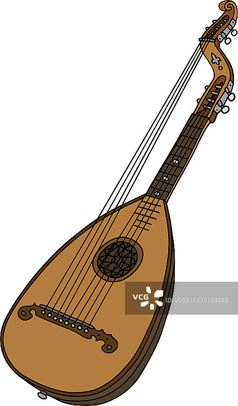 复古弦乐器图片素材