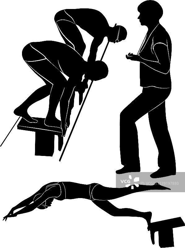 游泳运动员图片素材