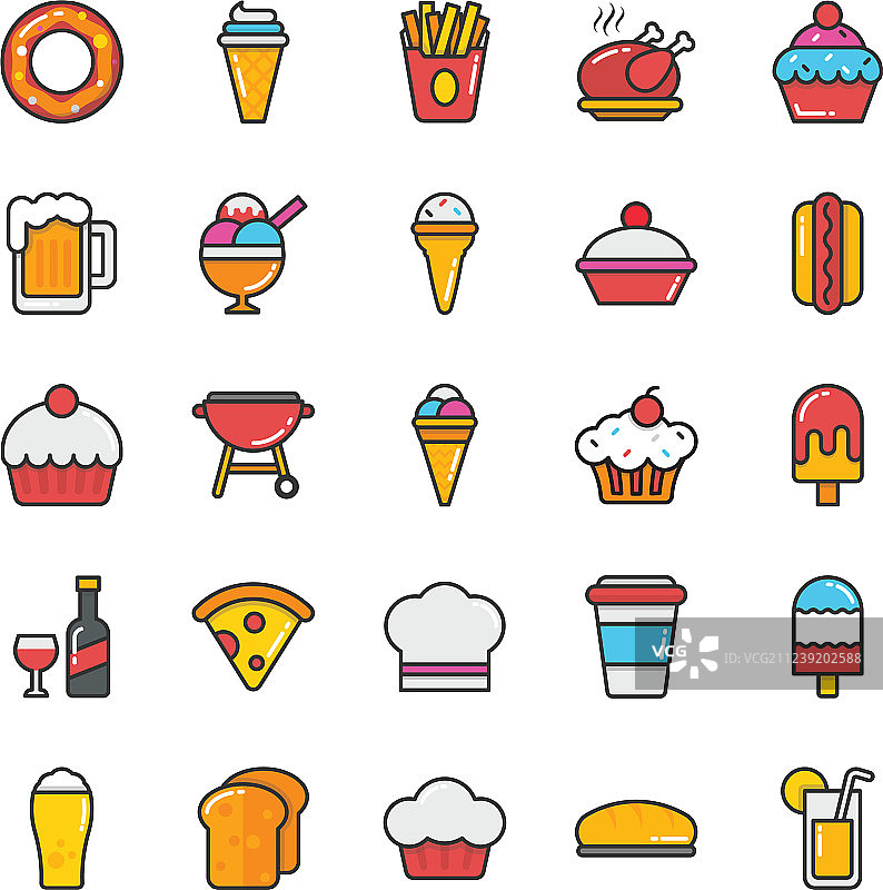美食图标2图片素材