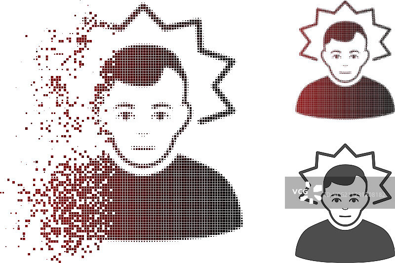 像素风发明创意图标图片素材