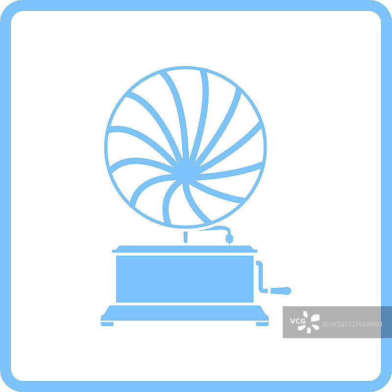 老式留声机图标图片素材