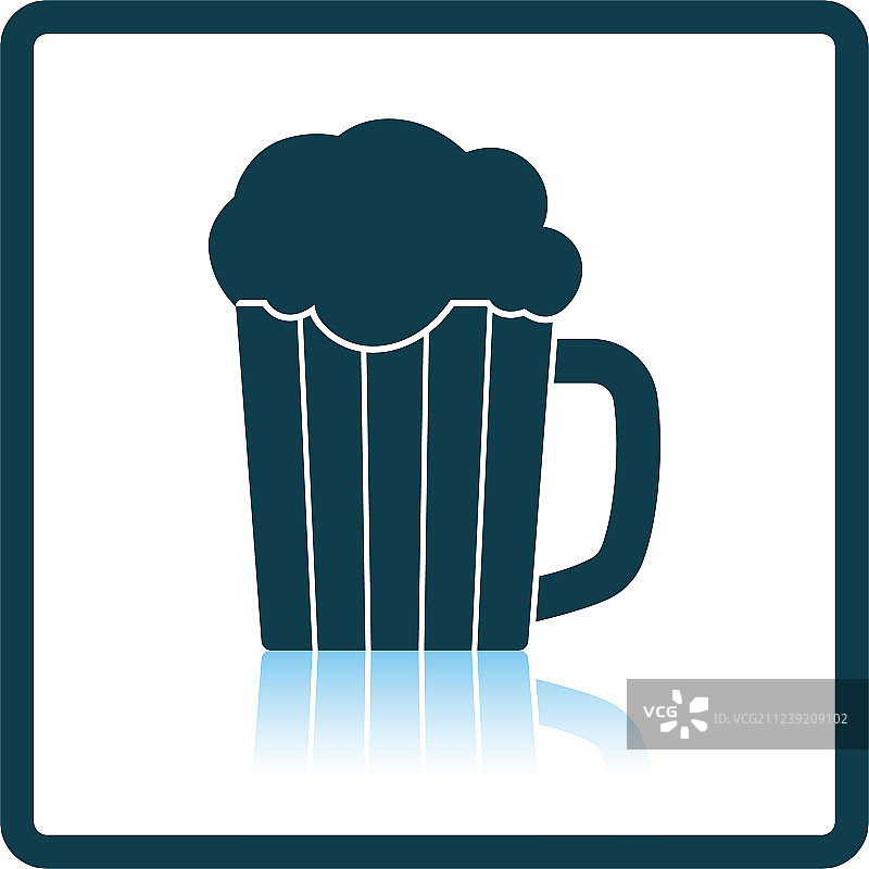 啤酒杯图标图片素材