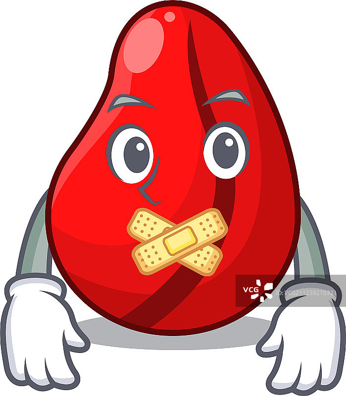 安静的可乐果烹饪食材吉祥物图片素材