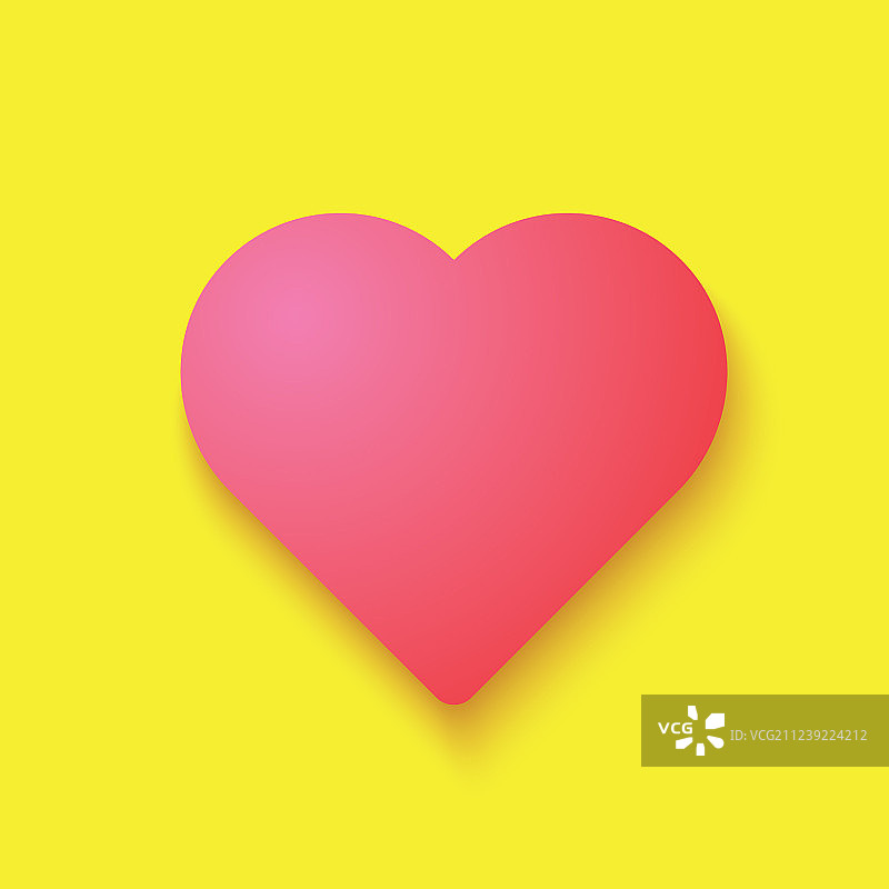 粉色爱心图标图片素材
