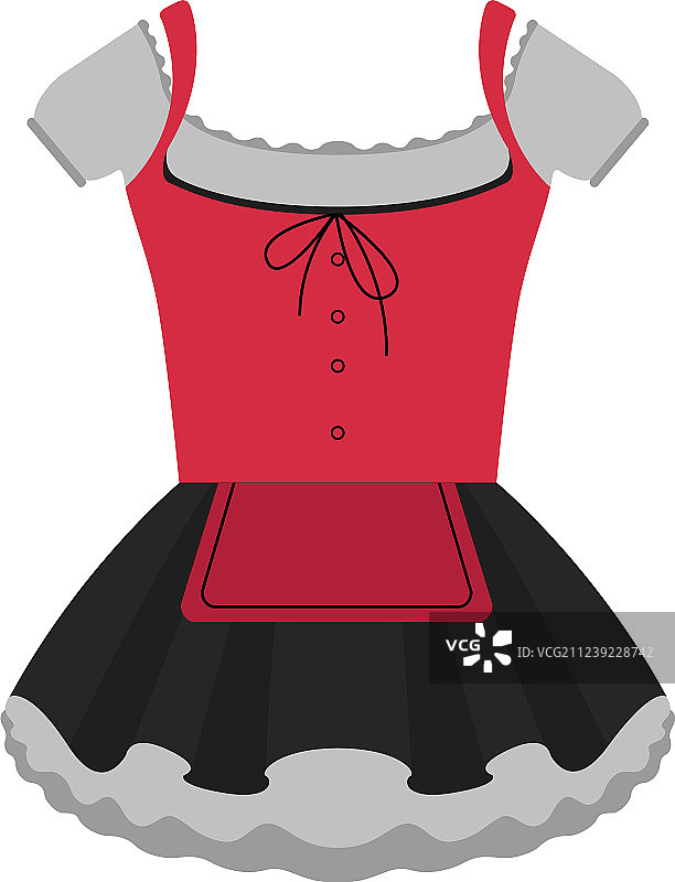 传统慕尼黑啤酒节女装图片素材