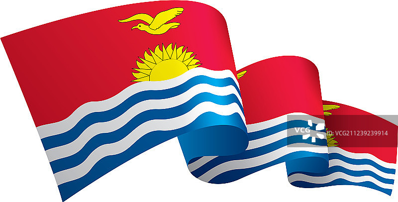 基里巴斯国旗图片素材