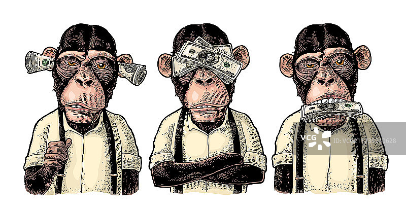 非礼勿视，非礼勿听，非礼勿言图片素材