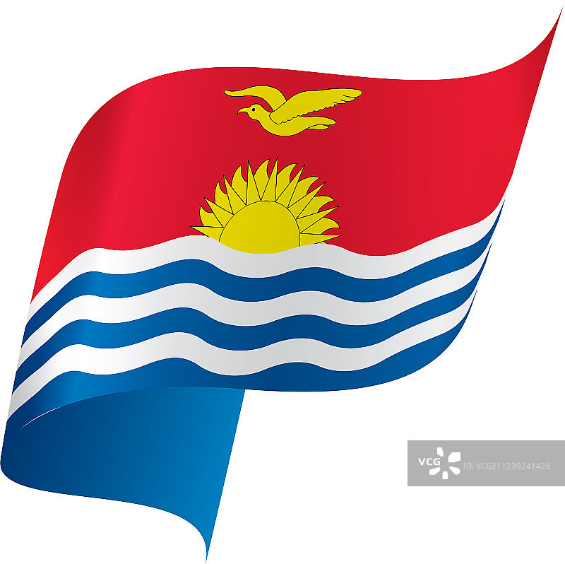 基里巴斯国旗图片素材