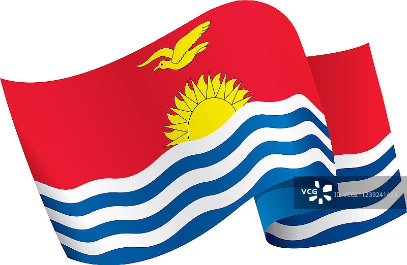 基里巴斯国旗图片素材