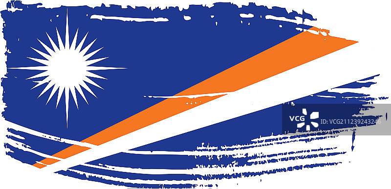 马绍尔群岛国旗图片素材