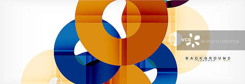 几何现代背景环抽象图片素材