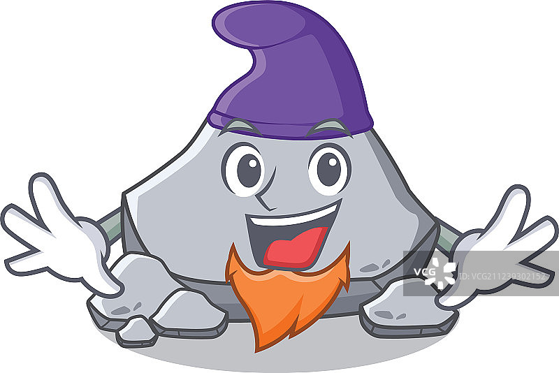 卡通石头精灵图片素材