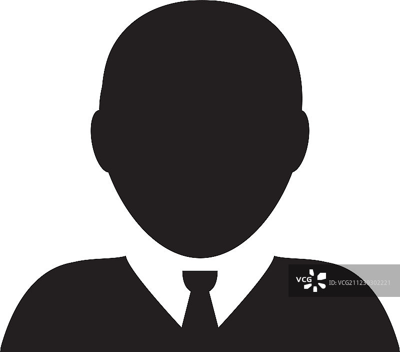 男性用户个人资料头像图片素材