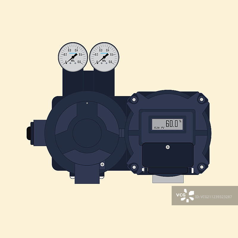 电动多转执行器图片素材