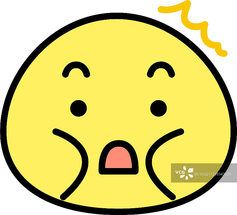 胖胖脸蛋表情符号图标图片素材