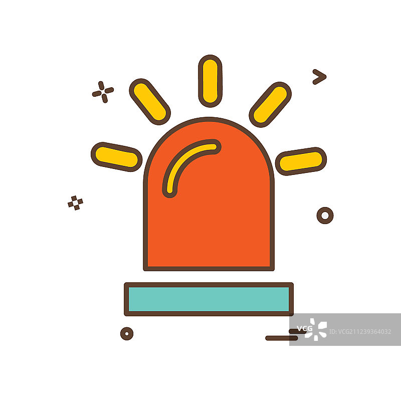 警报器图标设计图片素材