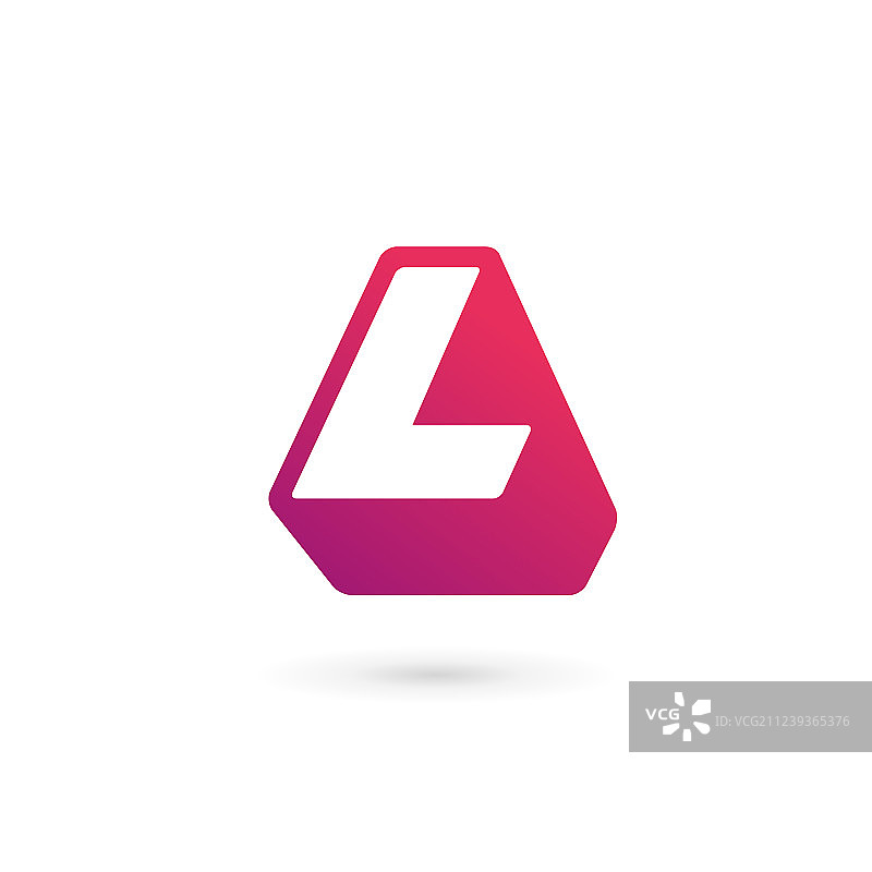 L字母标志图标设计模板图片素材