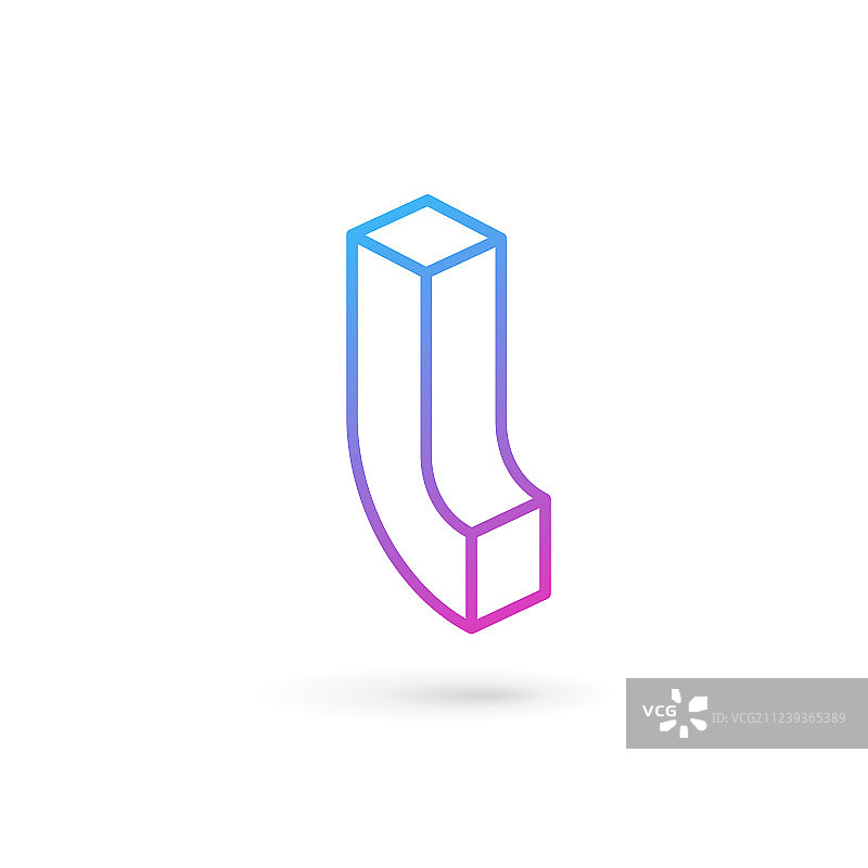 L字母标志图标设计模板图片素材