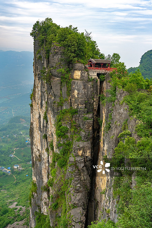 湖北恩施黄鹤峰林景区图片素材
