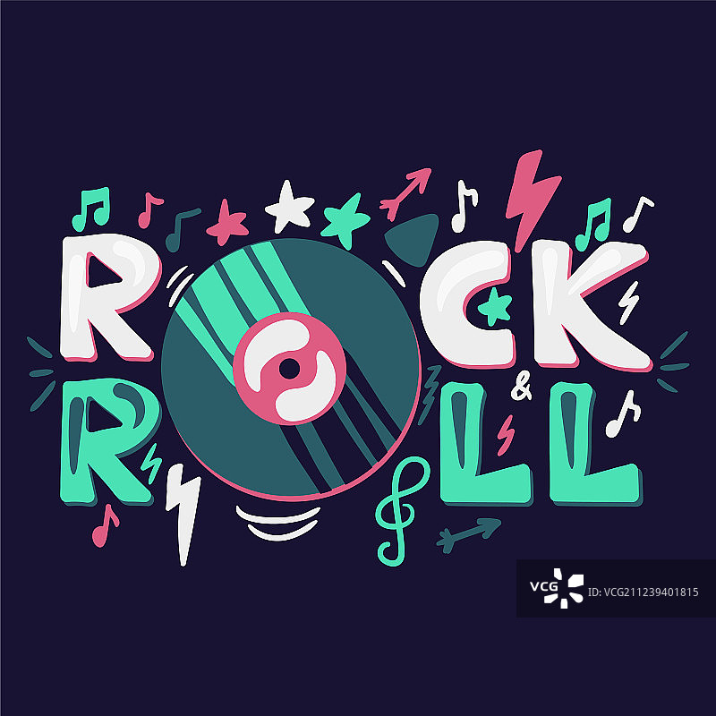 摇滚概念图片素材